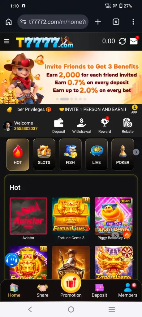 T7777 Game  APP